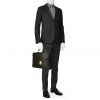 Louis Vuitton Conseiller briefcase in black epi leather - Detail D1 thumbnail