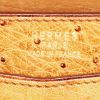 Hermès Faco pouch in gold ostrich leather - Detail D3 thumbnail