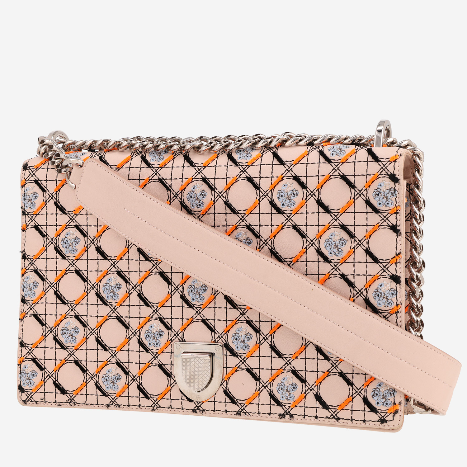 Dior Diorama handbag in beige leather cannage