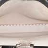 Fendi Peekaboo medium model shoulder bag in grey grained leather - Detail D3 thumbnail