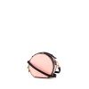 Sac à main Louis Vuitton Sac boîte à chapeau en cuir épi rose et cuir noir - 00pp thumbnail