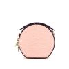 Louis Vuitton boîte à chapeau handbag in pink epi leather and black leather - 360 thumbnail