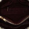 Saint Laurent saint laurent embellished dress small model handbag in burgundy leather - Detail D3 thumbnail