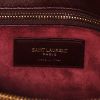 Bolso de mano Saint Laurent Sac de jour modelo pequeño en cuero color burdeos - Detail D4 thumbnail