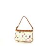 Louis Vuitton Pochette accessoires handbag/clutch in multicolor and white monogram canvas and natural leather - 00pp thumbnail