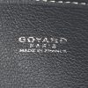 Goyard Bourgogne shopping bag in grey Goyard canvas and grey leather - Detail D3 thumbnail