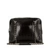 Sac porté épaule Chanel Vintage Shopping en crocodile noir - 360 thumbnail