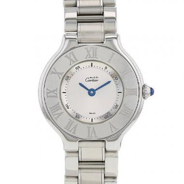 Reloj Cartier Must 21 de acero Ref :  1340 Circa  2000