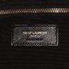 Sac bandoulière Saint Laurent College en cuir matelassé chevrons noir - Detail D4 thumbnail