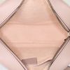 Gucci GG Marmont Camera size S shoulder bag in powder pink chevron quilted leather - Detail D2 thumbnail