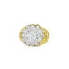 Vintage ring in yellow gold and diamonds - 00pp thumbnail