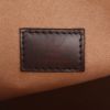 Bolso de mano Louis Vuitton  Kensington en lona a cuadros ébano y cuero marrón - Detail D2 thumbnail