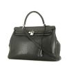 Hermes Kelly 35 cm bag in black togo leather - 00pp thumbnail