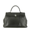 Hermes Kelly 35 cm bag in black togo leather - 360 thumbnail