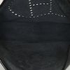 Hermes Evelyne shoulder bag in black epsom leather - Detail D2 thumbnail