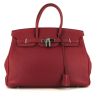 Hermes Birkin 35 cm handbag in pink Tosca togo leather - 360 thumbnail