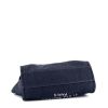 Chanel  Deauville shopping bag  in blue jean denim canvas - Detail D4 thumbnail