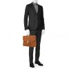 Hermès Sac à dépêches briefcase in gold Ardenne leather - Detail D1 thumbnail