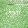 Hermes Evelyne shoulder bag in green epsom leather - Detail D3 thumbnail