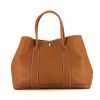 Hermès Garden Party shopping bag in gold togo leather - 360 thumbnail