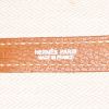 Shopping bag Hermès Garden Party in pelle Reloj gold - Detail D3 thumbnail