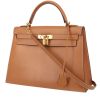 Hermès  Kelly 32 cm handbag  in gold natural leather - 00pp thumbnail