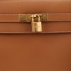 Bolso de mano Hermès  Kelly 32 cm en cuero natural color oro - Detail D1 thumbnail