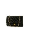 Chanel Vintage Diana shoulder bag in black quilted leather - 360 thumbnail