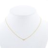Collar Tiffany & Co Diamonds By The Yard en oro amarillo y diamante - 360 thumbnail