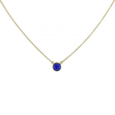 Collar Tiffany & Co Color by The Yard en oro amarillo y lapislázuli