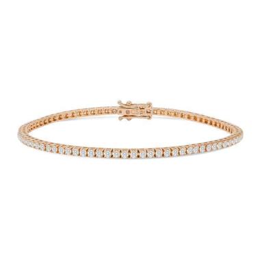 Brazalete en oro rosa y diamantes