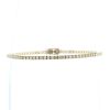 Bracelet ligne en or jaune et diamants (1,77 carat) - 360 thumbnail