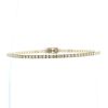 Bracelet ligne en or jaune et diamants (1,73 carat) - 360 thumbnail