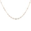 Necklace in pink gold and diamonds (1,55 carat) - 00pp thumbnail