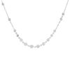Necklace in white gold and diamonds - 00pp thumbnail