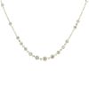 Necklace in yellow gold and diamonds (1,54 carat) - 00pp thumbnail