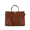 Shopping bag Louis Vuitton  Tote Very in pelle monogram marrone - 360 thumbnail