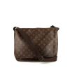 Louis Vuitton Messenger shoulder bag in brown monogram canvas and brown leather - 360 thumbnail