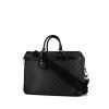 Louis Vuitton Porte documents Voyage briefcase in black damier canvas and black leather - 00pp thumbnail