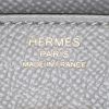 Borsa Hermes Birkin 25 cm in pelle Epsom grigia - Detail D3 thumbnail
