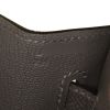 Hermes Birkin 25 cm handbag in grey epsom leather - Detail D4 thumbnail