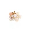 Chaumet Hortensia Aube rosée ring in pink gold,  opal and diamonds - 360 thumbnail