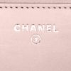 Borsa a tracolla Chanel Wallet on Chain in pelle trapuntata rosa - Detail D3 thumbnail