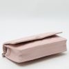 Sac bandoulière Chanel Wallet on Chain en cuir matelassé rose - Detail D4 thumbnail