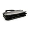 Hermès  Vintage handbag  in black crocodile - Detail D4 thumbnail