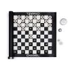 Chanel, Checkers game, in lamb leather, resin and silver plated metal ,limited edition, signed and monogramed, Collection Spring 2021 - 00pp thumbnail