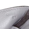Bolso de mano Hermes Birkin 35 cm en cuero togo gris estaño - Detail D4 thumbnail