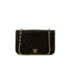 Bolso bandolera Chanel Mademoiselle en cuero acolchado negro - 360 thumbnail