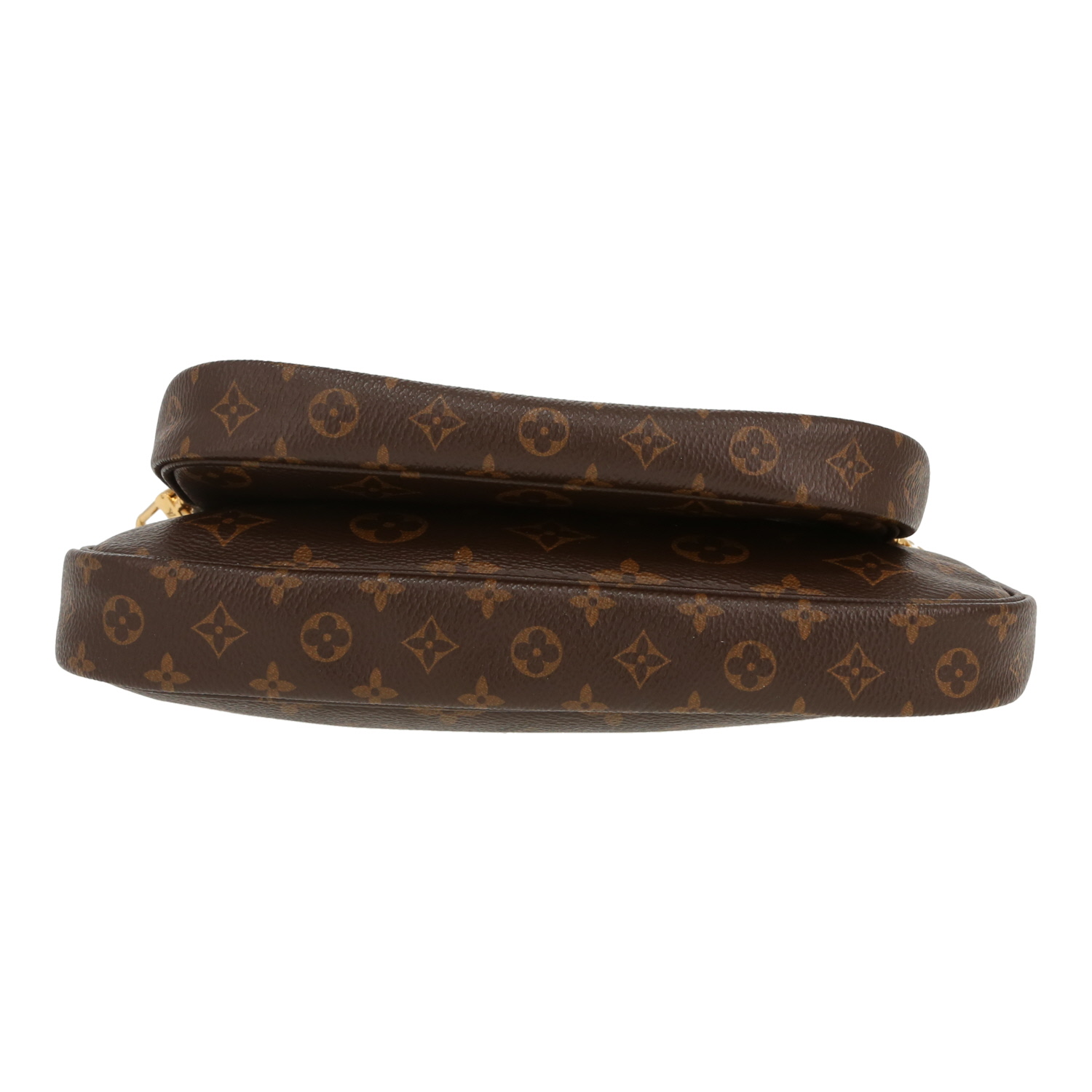 Louis Vuitton  Multi-Pochette Accessoires shoulder bag  in brown monogram canvas - Detail D1