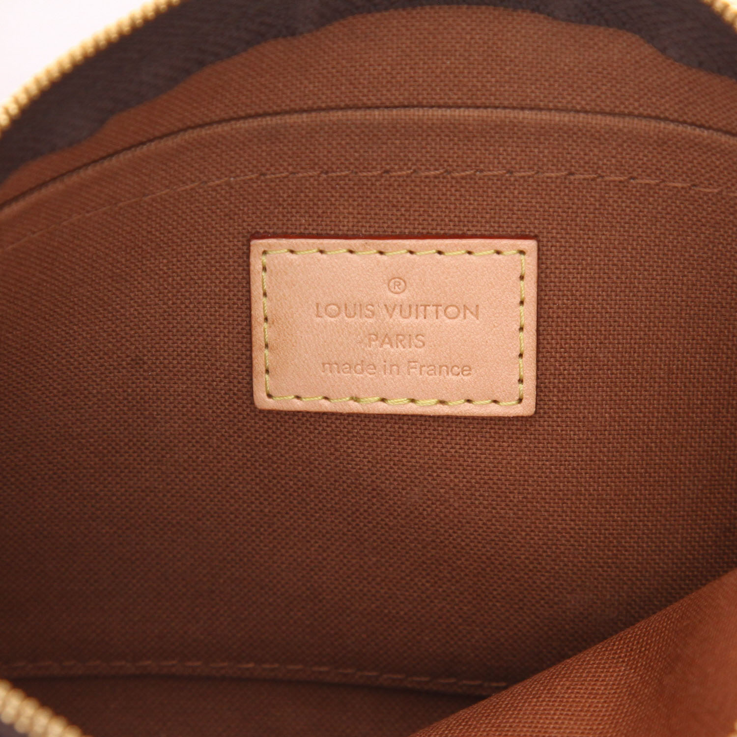 Louis Vuitton  Multi-Pochette Accessoires shoulder bag  in brown monogram canvas - Detail D2